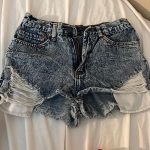 Jean shorts
